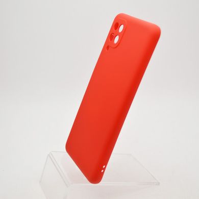 Чехол накладка Full Silicon Cover для Samsung A125 Galaxy A12 (2021) Red
