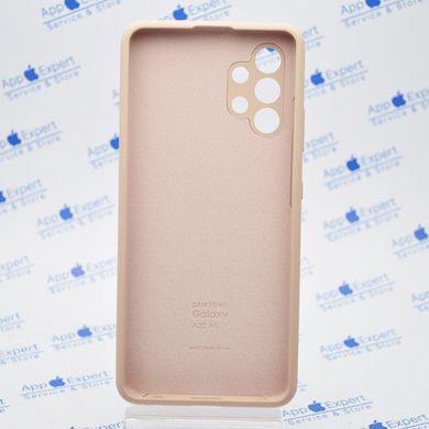 Чехол накладка Full Silicon Cover для Samsung A325 Galaxy A32 Pink Sand