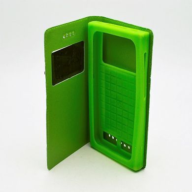 Чохол універсальний для телефону CMA Book Cover Soft Touch Windows 3.7" дюймів/XS стрази Green