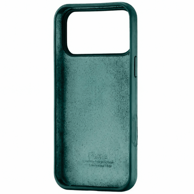 Чохол накладка Silicon Case Full Cover для Apple iPhone 17 Pro Cyprus Green