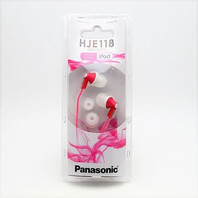 Наушники Panasonic RP-HJE118GU-P Pink