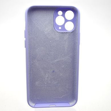 Силиконовый чехол накладка Silicon Case Full Camera для iPhone 11 Pro Lilac