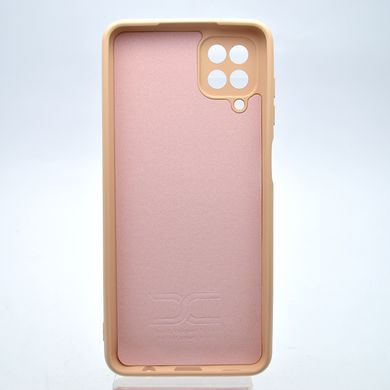 Чохол накладка Silicon Case Full Camera для Samsung A125/M125 Galaxy A12/Galaxy M12 Pink Sand