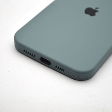 Чехол накладка Silicon Case Full Cover для iPhone 14 Pro Max Pine Green