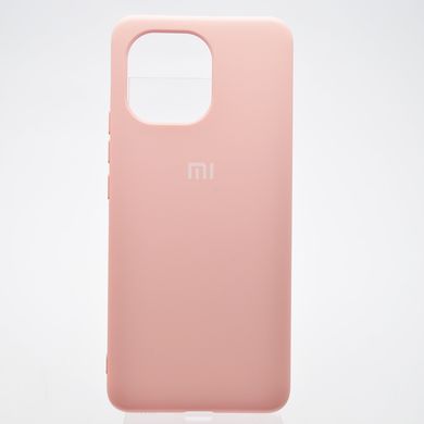 Чехол накладка Silicon Case Full cover для Xiaomi Mi 11 Pink/Розовый