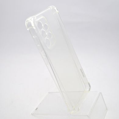 Силиконовый прозрачный чехол накладка TPU WXD Getman для Samsung A33 Galaxy A336 Transparent/Прозрачный