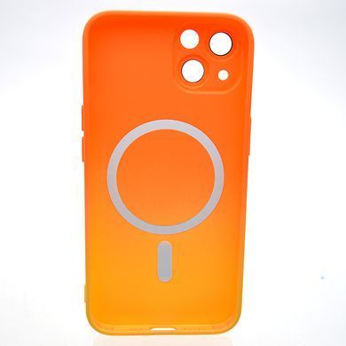 Чехол накладка с MagSafe Bright Case для Apple iPhone 13 Orange-Yellow