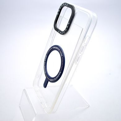 Чохол накладка з MagSafe Colored Ring Case для Apple iPhone 13 Pro Max Midnight Blue