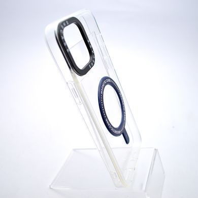 Чохол накладка з MagSafe Colored Ring Case для Apple iPhone 13 Pro Max Midnight Blue