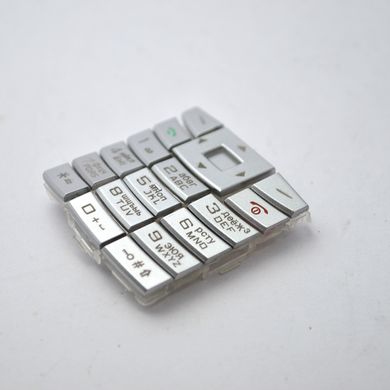 Клавиатура LG G1800 Silver Original TW