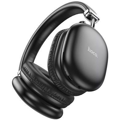 Великі безпровідні навушники (Bluetooth) Hoco W35 Max Joy Black (Чорні)