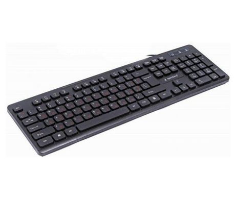 Дротова клавіатура Gembird KB-MCH-04-UA USB Black (KB-MCH-04-UA)