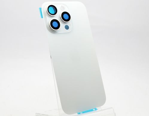 Задня кришка зі склом камери Apple iPhone 16 Pro White Titanium Original (Білий титан)