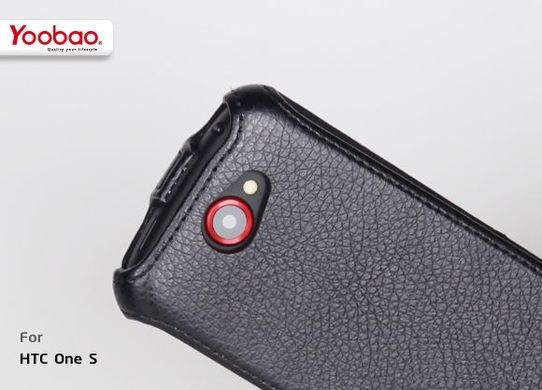 Чехол флип Yoobao Lively leather case HTC ONE S Black