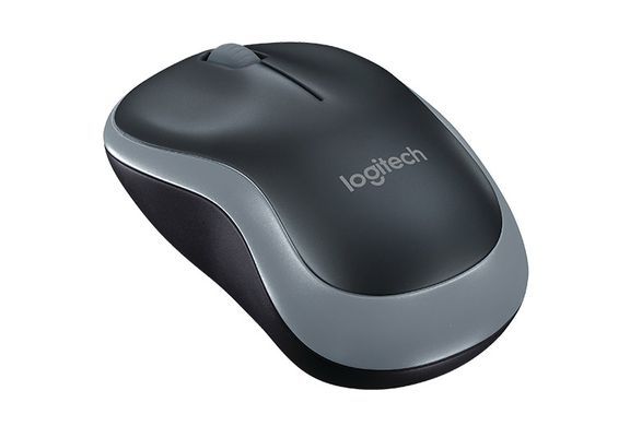 Мышка беспроводная LOGITECH Wireless Mouse M185 Grey