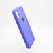 Чехол накладка Silicon Case для iPhone X / iPhone XS 5,8" Shiny Blue