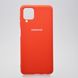 Чехол накладка Full Silicon Cover для Samsung A125 Galaxy A12 (2021) Red