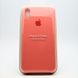 Чехол накладка Silicon Case для iPhone XS Max 6.5" Pink (06) (C)