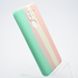 Чохол з райдужним дизайном Silicon Case Rainbow для Xiaomi Redmi Note 9 №4