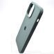 Чехол накладка Silicon Case Full Cover для iPhone 14 Pro Max Pine Green
