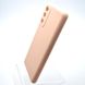 Чехол накладка Silicon Case Full Cover для Samsung S20 FE Galaxy G780 Pink Sand