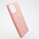 Чохол накладка Silicon Case Full cover для Xiaomi Mi 11 Pink/Рожевий