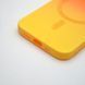 Чехол накладка с MagSafe Bright Case для Apple iPhone 13 Orange-Yellow
