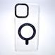 Чохол накладка з MagSafe Colored Ring Case для Apple iPhone 13 Pro Max Midnight Blue