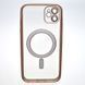 Чехол накладка с MagSafe Stylish Case для Apple iPhone 11 Rose Gold