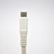 Кабель Tornado TX3 Type-c Flat cable 3A 1M White