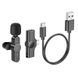 Безпровідний петличний мікрофон Borofone BFK12 Type-C Black