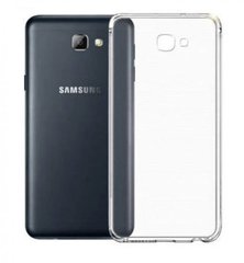 Чохол силікон QU special design for Samsung G610F Galaxy J7 Prime Прозорий