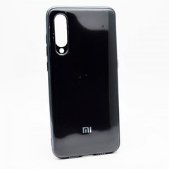 Чехол глянцевый с логотипом Glossy Silicon Case для Xiaomi Mi9 Black