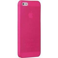 Ультратонкий силіконовий чохол Ultra Thin 0.3см для iPhone 5 Pink