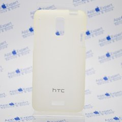 Чохол силікон TPU cover case HTC J White