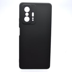 Чохол накладка Silicon Case Full Cover для Xiaomi 11T/11T Pro Black