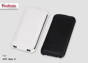 Чехол флип Yoobao Lively leather case HTC ONE V White