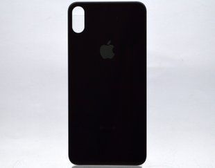 Задня кришка Apple iPhone XS Max Black HC (з великим отвором під камеру)