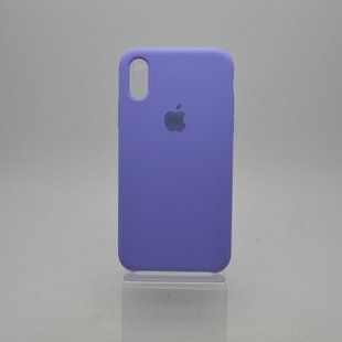 Чехол накладка Silicon Case для iPhone X / iPhone XS 5,8" Lavender Copy