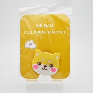 Универсальный держатель для телефона PopSocket Self Adhesive Smiling Face Cat Orange