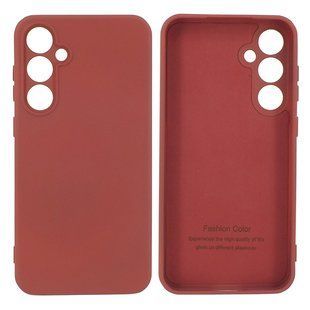 Чохол накладка Silicon Case Full Camera для Samsung S23 FE Galaxy S711 Bordo
