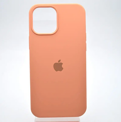 Чохол накладка Silicon Case Full Cover для iPhone 12 Pro Max Peach