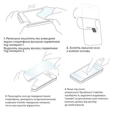 Защитное стекло Mohtuut Privacy Super Glass для Apple iPhone 15 Pro