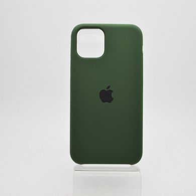 Чехол накладка Silicon Case для iPhone 11 Pro Dark Olive Copy