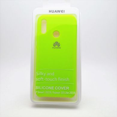 Чехол накладка Silicon Cover for Huawei P Smart 2019/Honor 10 Lite Light Green Copy