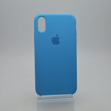 Чехол накладка Silicon Case для iPhone XR 6.1" Sky Blue (16) (C)