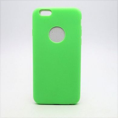 Ультратонкий силиконовый чехол CMA UltraSlim iPhone 6/6s Light Green