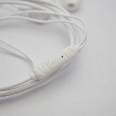 Навушники провідні з мікрофоном ANSTY E-054 3.5mm White