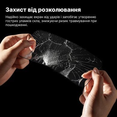 Защитное стекло Mohtuut Privacy Super Glass для Apple iPhone 15 Pro
