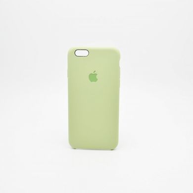 Чехол накладка Silicon Case for iPhone 6/6S Mint Green Copy